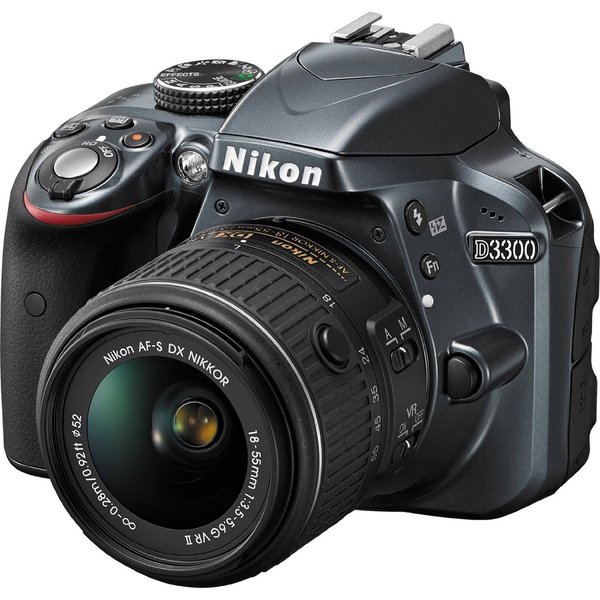 Nikon D3300 24.2 MP Digital SLR Camera with 18-55mm Lens