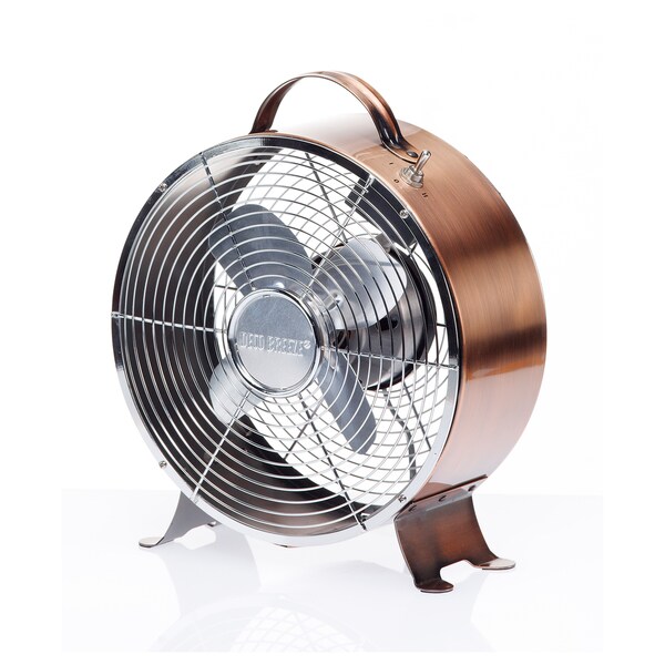 Retro Copper Metal Fan