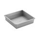 Cake Boss Professional Silver Nonstick Bakeware 8" Square Cake Pan
