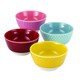 Cake Boss Countertop Accessories 4-Piece Melamine Prep Bowl Set (Basic Pattern)