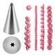 Cake Boss Decorating Tools 12-Piece Basic Decorating Tip Set