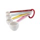Cake Boss Countertop Accessories 4-piece Basic Pattern Melamine Measuring Spoon Set