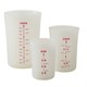 Cake Boss Countertop Accessories White Silicone Liquid Measuring Cups