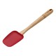 Cake Boss Red Wooden Tools and Gadgets 2-Piece Spoonula Set