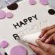 Cake Boss White Decorating Tools Letter and Number Fondant Stamp Set