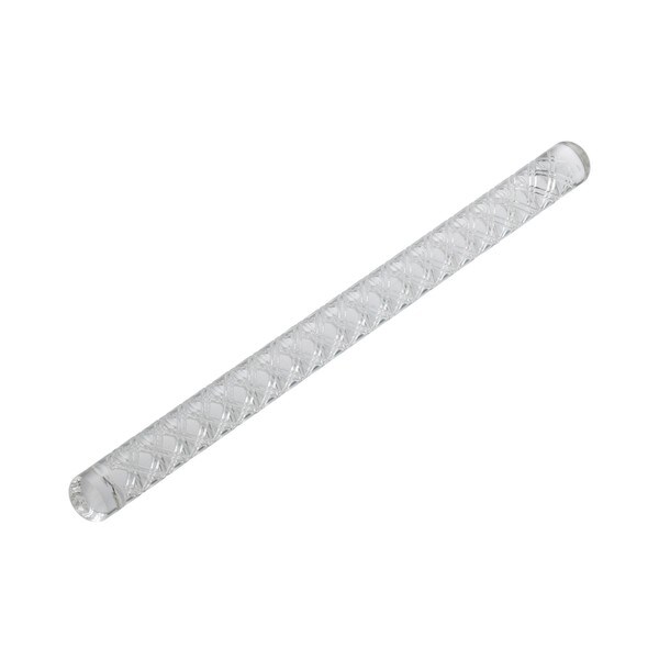 Cake Boss Decorating Tools 13" Acrylic Fondant Rolling Pin with Diamond Pattern