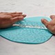 Cake Boss Decorating Tools 13" Acrylic Fondant Rolling Pin with Swirl Pattern