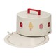 Cake Boss Serveware 'Mini Cakes' Cream Metal Cake Carrier