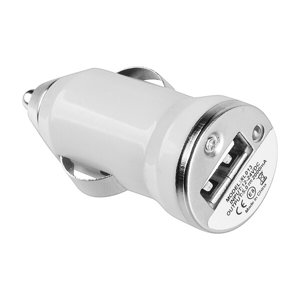 INSTEN Universal 2A USB Mini DC Car Charger Adapter for Apple iPhone 4S/ 5S/ 6