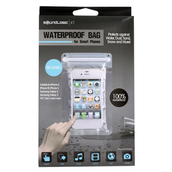 SoundLogic Universal iPad/iPad Mini Clear Waterproof Bag Case 