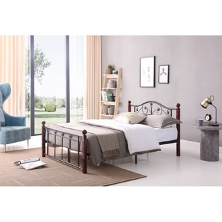 Special Prices Mahogany and Bronze Bed