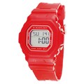 Pop Kids' Red 'Digital Multifunction' LCD LED Watch