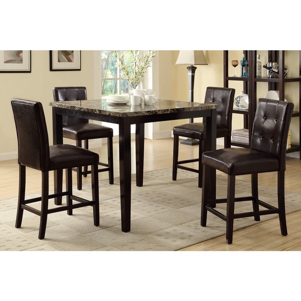 San Remo Counter Height Table with Counter Height Chair - 16248361 ...