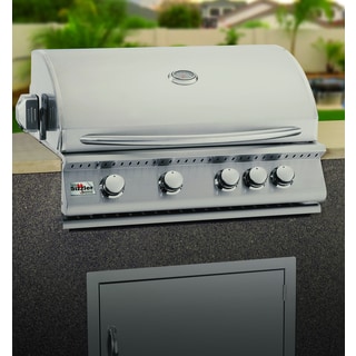 (^ ^)// Summerset Sizzler 32-inch Stainless Steel Built-in Gas Grill
