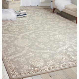 Low Price Nourison Luminance Ironstone Rug (9'3 x 12'9)