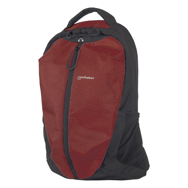 Manhattan Airpack 15.6" Laptop Backpack, Red/Black