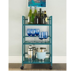 (^_-) Marshall 3-shelf Rolling Utility Cart