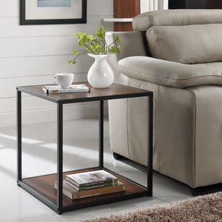 Best Shopping End Table with Metal Frame