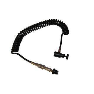 I&amp;I Sports Paintball Gun CO2 Tank Coiled Remote Set Hose-Image