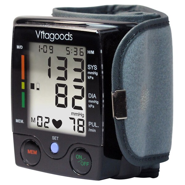VitaGoods Travel Pulse Portable Blood Pressure Monitor Overstock