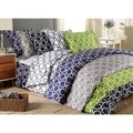 Luxor Treasures Scroll Park 600 Thread Count 3-piece Duvet Cover Set