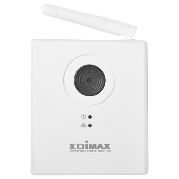 Edimax PlugnView IC-3115W 1.3 Megapixel Network Camera - 1 Pack - Col