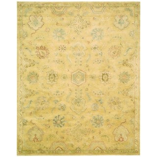 Special Offers Nourison Jaipur Light Gold Rug (5'6" x 8'6")