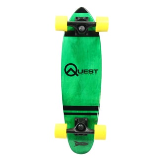 Quest Green Pockit Rockit Cruizer 24-inch Skateboard-Image