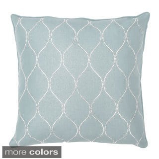 Price Aquify Darcy Faux Feather Filled Diamond 20-inch Square Throw Pillow