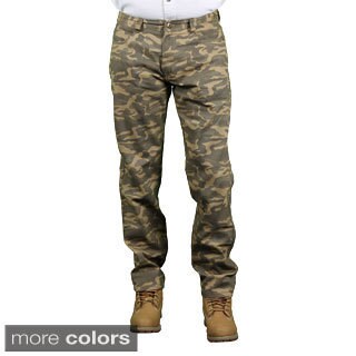 MO7 Men's Slim Fit Camo Print Pants-Image