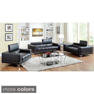 For sale Furniture of America 3-piece Contemporary Living Room Set