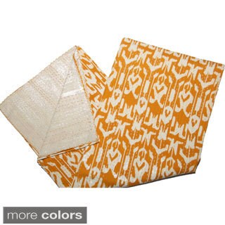 Handmade Ikat Kantha Throw (India)