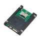 Syba 2.5-inch SATA to 2x SD Adapter Economical SSD Built-in RAID Functionality
