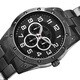 Joshua & Sons Men's Japanese Quartz Multifunction Strap/Bracelet Watch Set