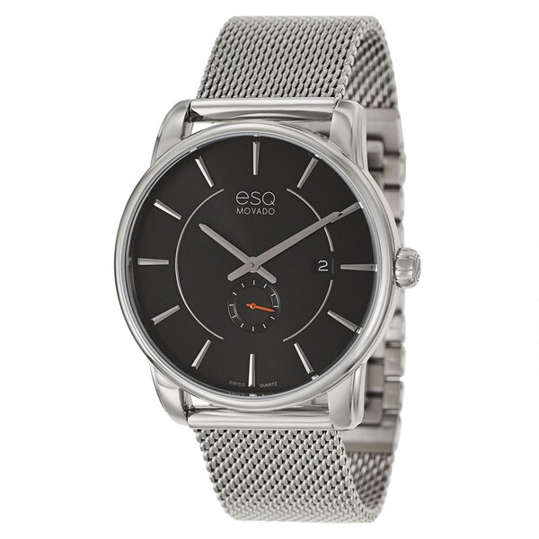 ESQ by Movado Men's 07301444 'Capital' Stainless Steel Swiss Quartz Watch ESQ Men's ESQ Watches