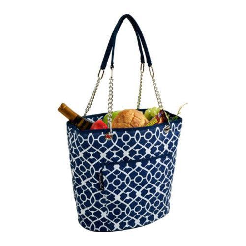 Picnic at Ascot Insulated Cooler Tote Trellis Blue 16265463