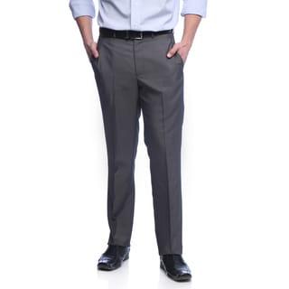 Kenneth Cole Reaction Men's Slim Fit Grey Bankers Stripe Suit Separate Pants-Image