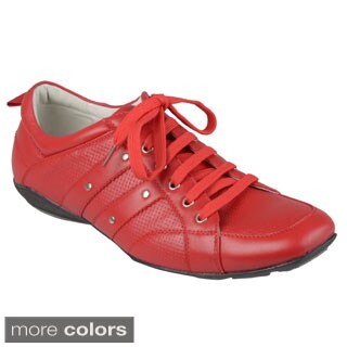 Boston Traveler Men's Square Toe Lace-up Shoes