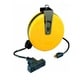 Bayco Triple-Tap Extension Cord 30' Retractable Reel SL-800