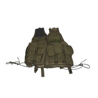 Airsoft GXG Mil Sim Six-mag/ Pouches OD Green Tactical Assault Vest-Image