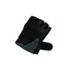 Power Up Weightlifter Fingerless Leather Gloves