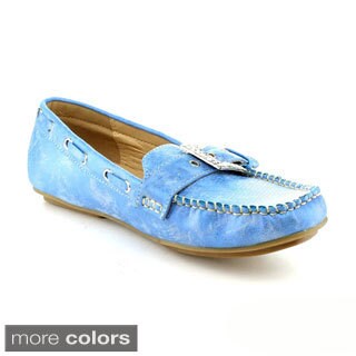 Nature Breeze Women's 'Mindie-20' Boat Shoes