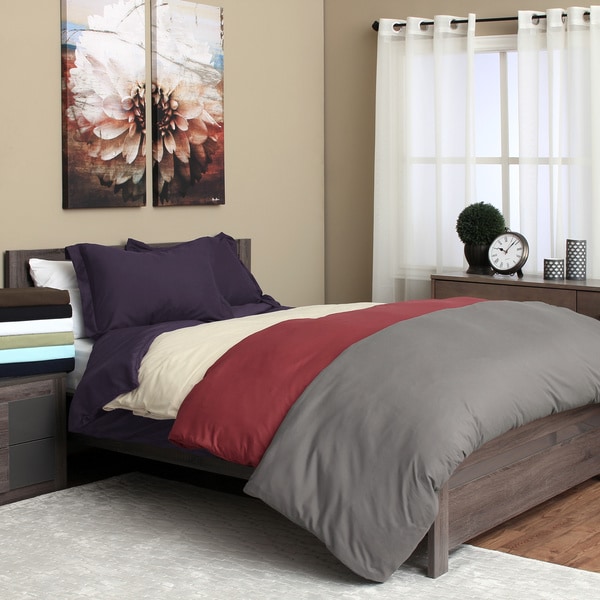 Microfiber 3-piece Duvet Cover Set