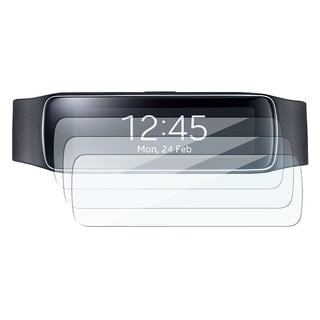 BasAcc Clear Regular Screen Protector Film for Samsung Galaxy Gear Fit (Pack of 3)-Image