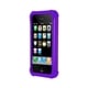 Ballistic Black/ Purple Tri-layered Protection SG Case for Apple iPhone 4/ 4S
