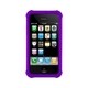 Ballistic Black/ Purple Tri-layered Protection SG Case for Apple iPhone 4/ 4S