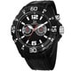 Joshua & Sons Men's Multifunction Swiss Quartz Layered Strap Watch