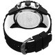 Joshua & Sons Men's Multifunction Dual Time Silicone Strap Watch