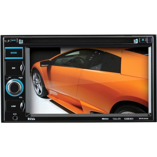 Boss Audio BV9356 Double-DIN 6.2 inch Touchscreen DVD Player Receiver
