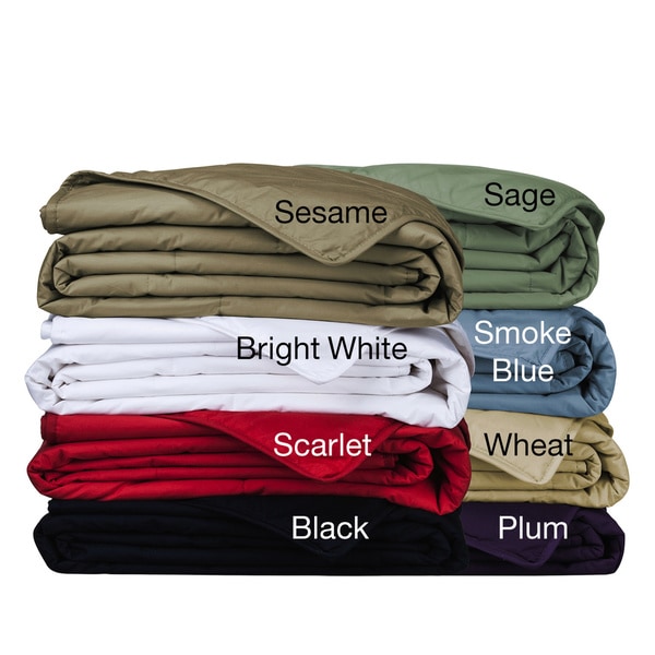 Cottonloft All Natural Down Alternative Cotton-filled Blanket